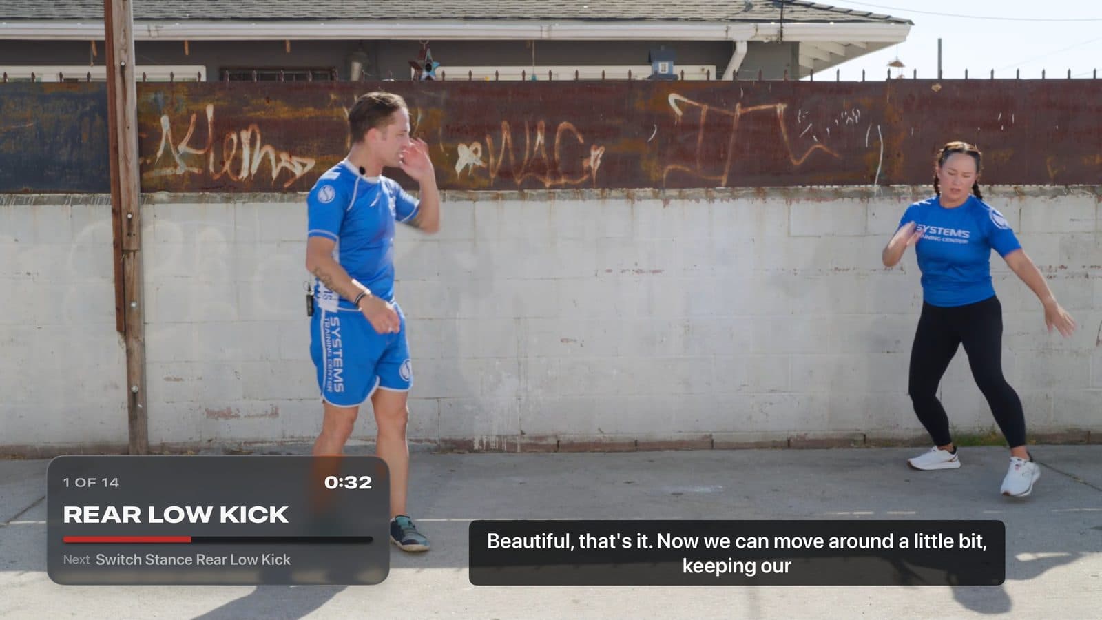 Follow along on the Real Self Defense TV app